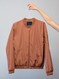 Brown patterned jacket menswear