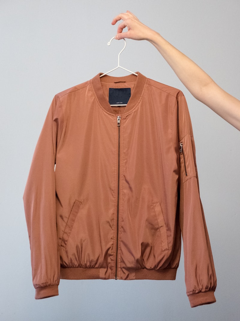 Brown patterned jacket menswear